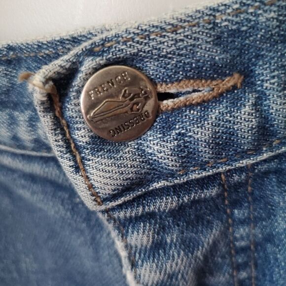 VINTAGE 90s mom jeans‎ high rise tapered leg blue 10 - Picture 2 of 8